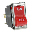 V17-4 Compatible Montague Fan Switch 7/8 X 1-1/2 Dpst