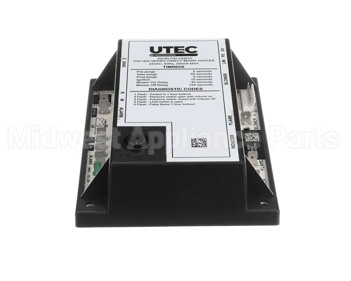 V33610 Aaon Control Ignition Direct Utec