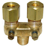 VH109557-3 Compatible Vulcan Pilot Valve 1/8 Mpt X 1/4 Cc