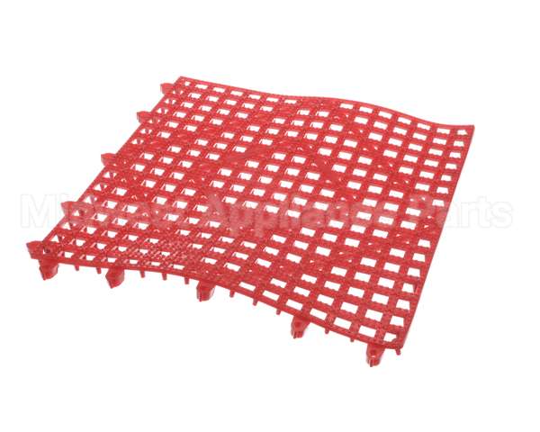VM5280RD San Jamar Versa-Mat 1'X1' Bar Mat, Red C&C