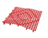 VM5280RD San Jamar Versa-Mat 1'X1' Bar Mat, Red C&C