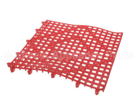 VM5280RD San Jamar Versa-Mat 1'X1' Bar Mat, Red C&C