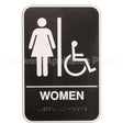 VOL5630 Compatible Vollrath Sign Women 6X9 Braile