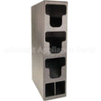 VOLCTL3VS Compatible Vollrath Organizer, 3 Lid, W/ Straw Hldr