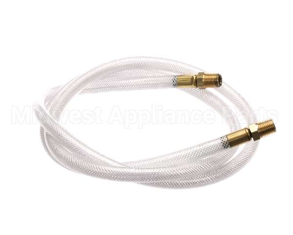 VT437 Biro Hose 5Ft Nylobrade 1/4Mpt W/Crimped