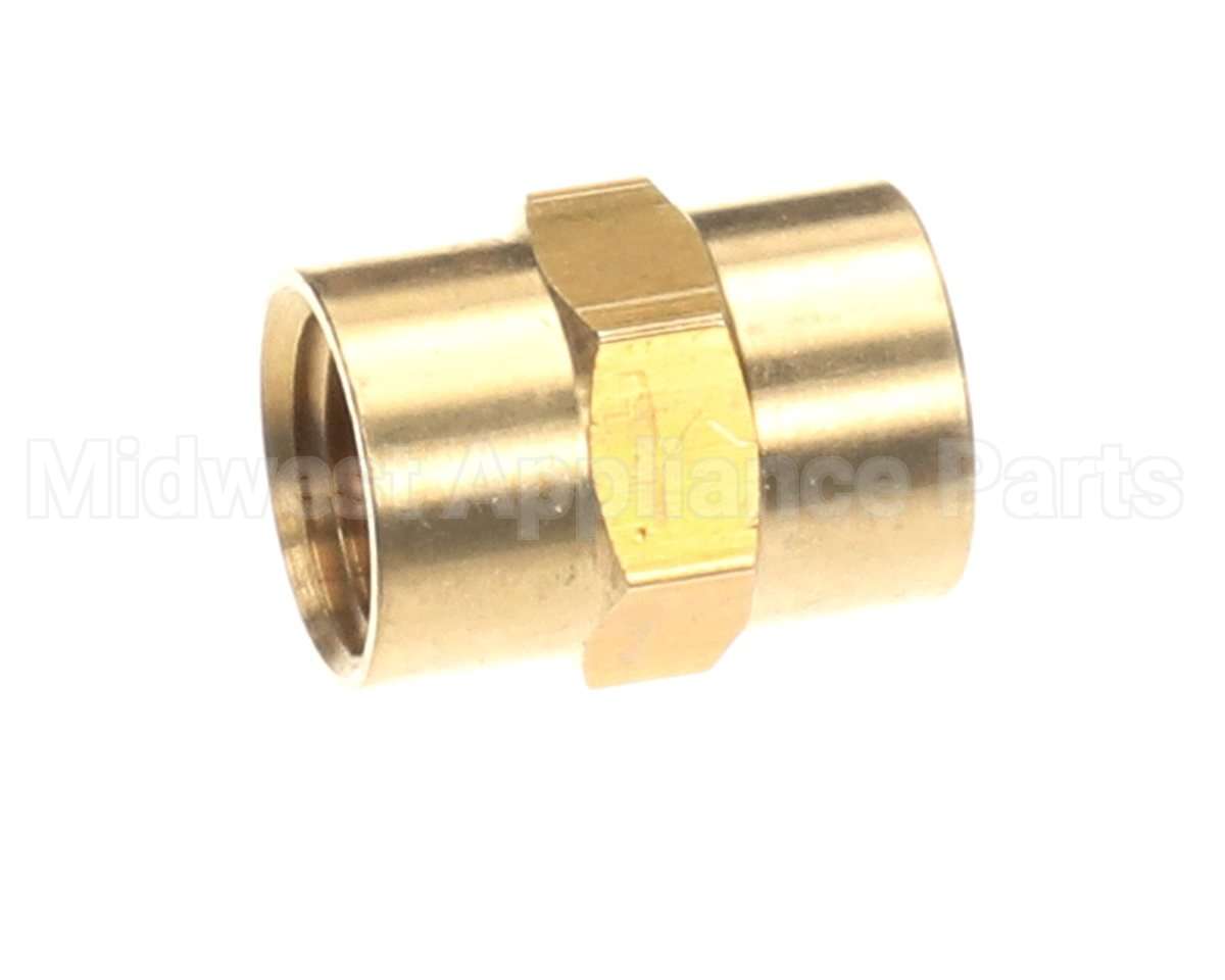VT487S Biro Coupling 1/4Fpt 7/8 L 11/16 W,Brass