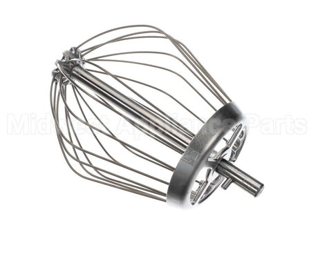 VWHIP-20K2 Globe Whip, Ss (20Qt/1Pin)