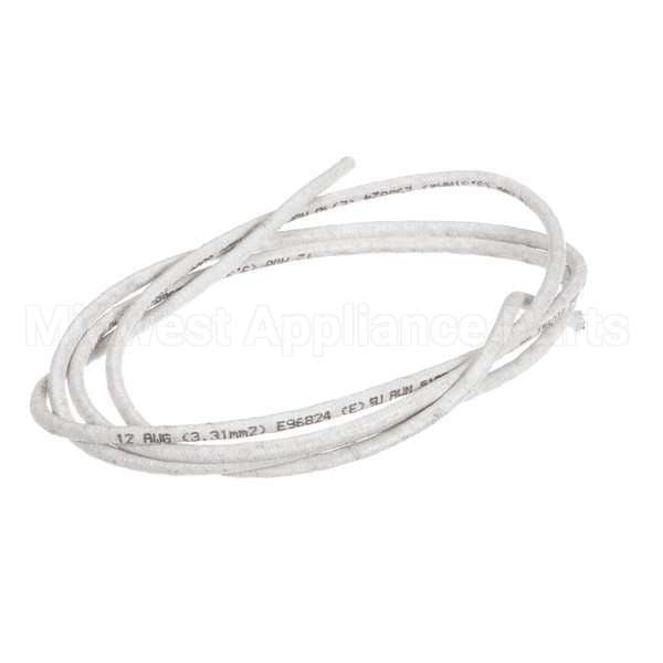 W0025 Compatible BKI Wire, #12 White Hi Temp Resis