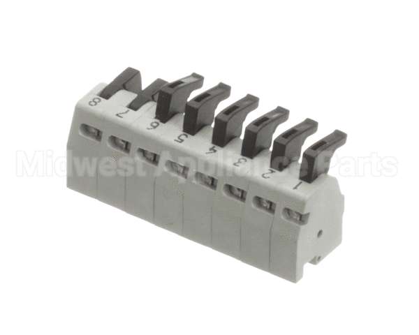 W0570213 Grindmaster Cecilware Strip, Term 8 Pin Spring Clamp
