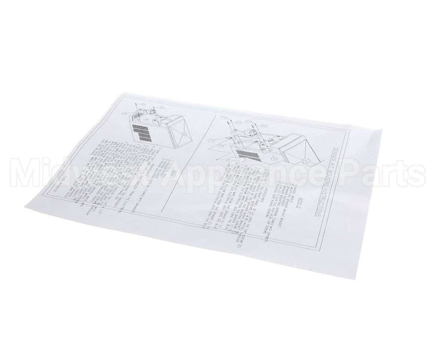 W0600120 Grindmaster Cecilware Instruction Sheet,Spinner Kit