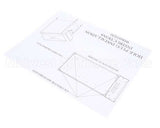 W0601020 Grindmaster Cecilware Installation Sheet,Hole Plug