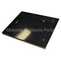 W10078007 Whirlpool Panel & Logo Asm Fid Blk