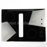 W10163206 Whirlpool Glass Assy, Jed9430 Blk