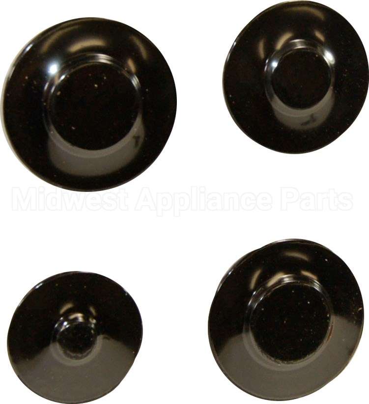 W10170555 Whirlpool Kit-4 Brn Cap Stamp Blac