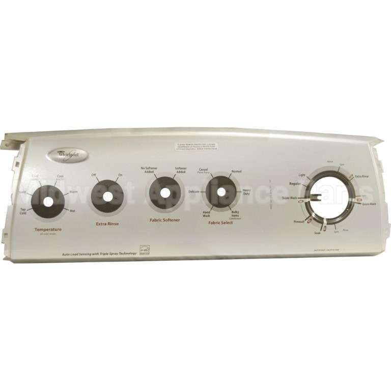 W10240470 Whirlpool Panel-Cnsl '09 Wtw57Esv*