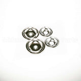 W10278125 Whirlpool Chrome Drip Bowl Set, 2-