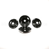 W10288051 Whirlpool Black Drip Bowl Set, 2-6