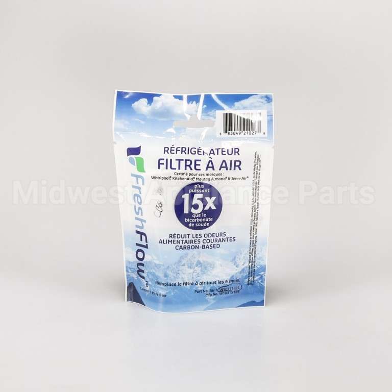 W10311524 Whirlpool Refrigerator Carbon Air Filter