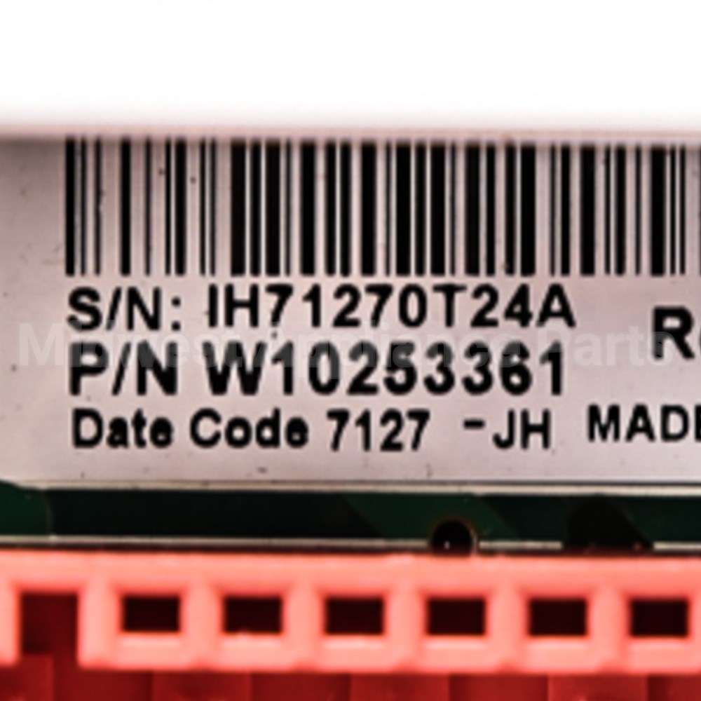 W10392982 Whirlpool Ccuasm Vmw He 120V 28002