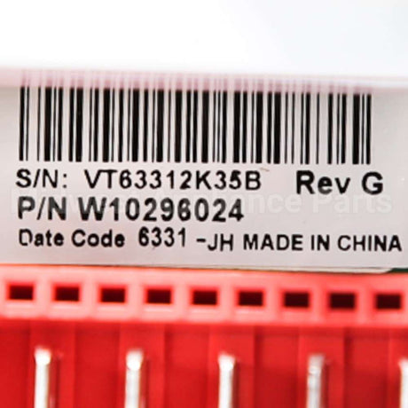 W10671332 Whirlpool Cntrl-Elec