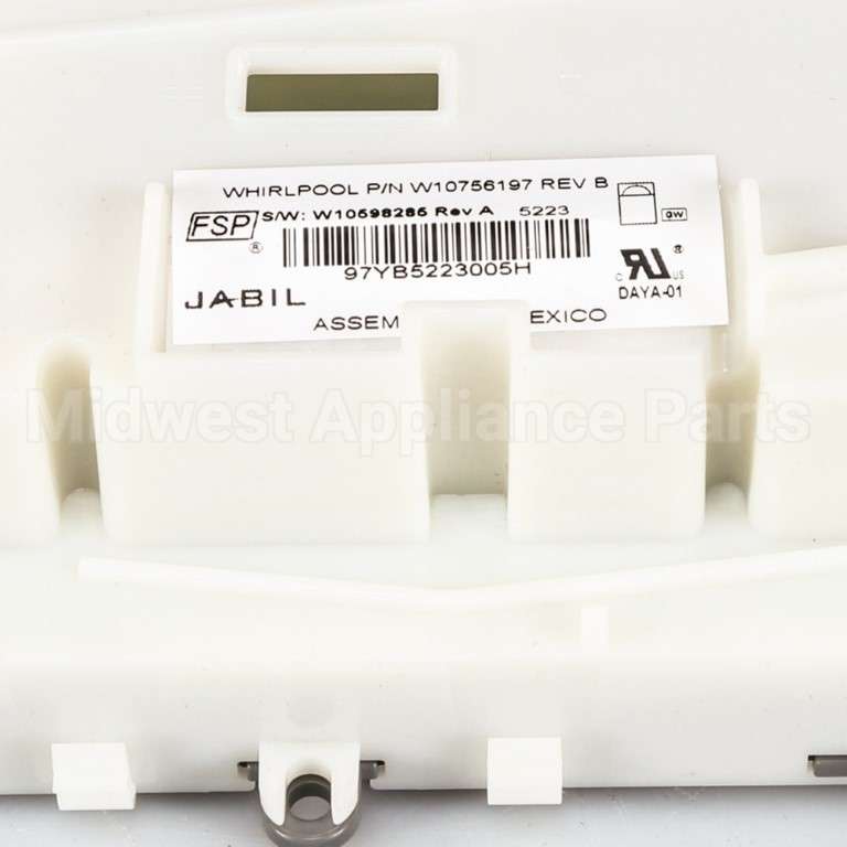 W10804111 Whirlpool Cntrl-Elec