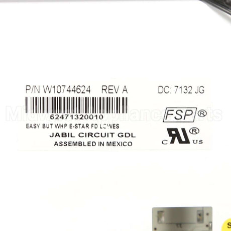 W10811881 Whirlpool Cntrl-Elec