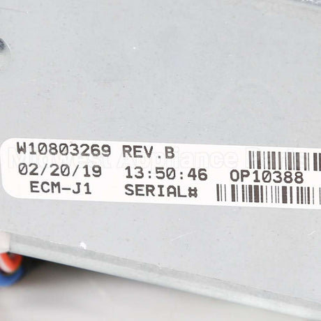 W10818296 Whirlpool Cntrl-Elec