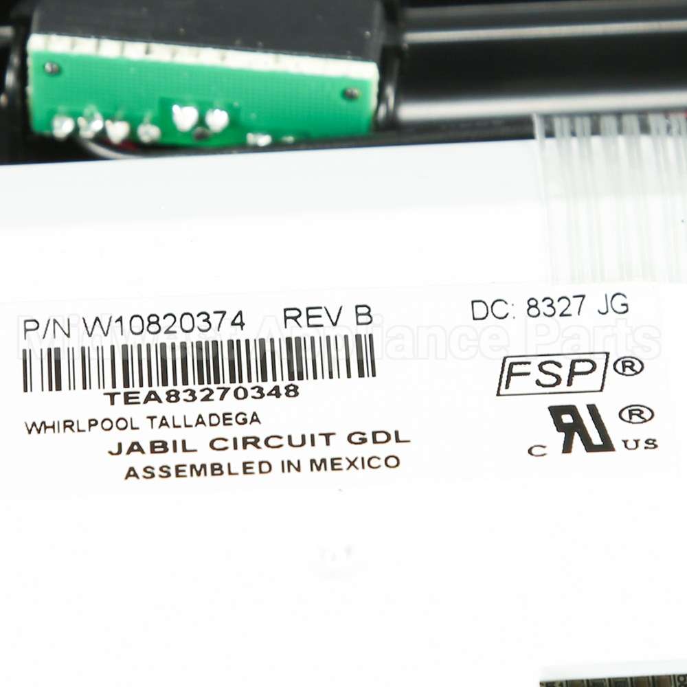 W10848301 Whirlpool Cntrl-Elec