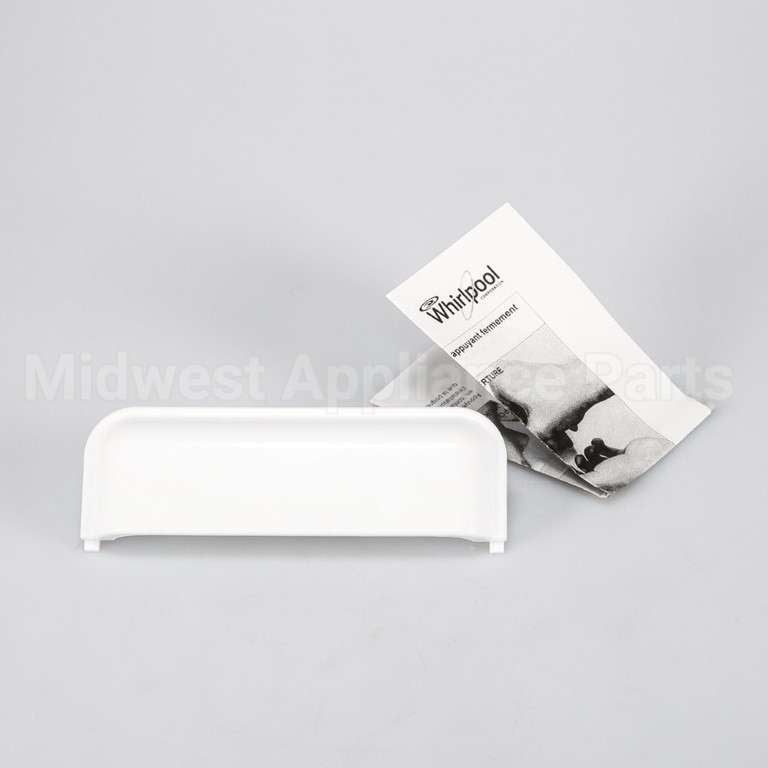 W10861225 Whirlpool Dryer White Handle