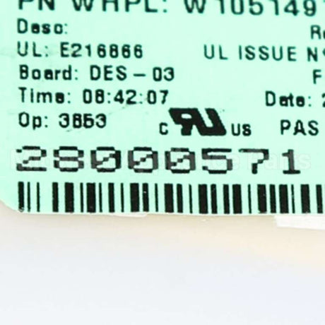 W10861608 Whirlpool Harns-Wire