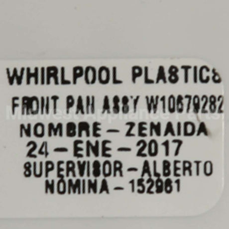 W10861754 Whirlpool Bin-Freezr