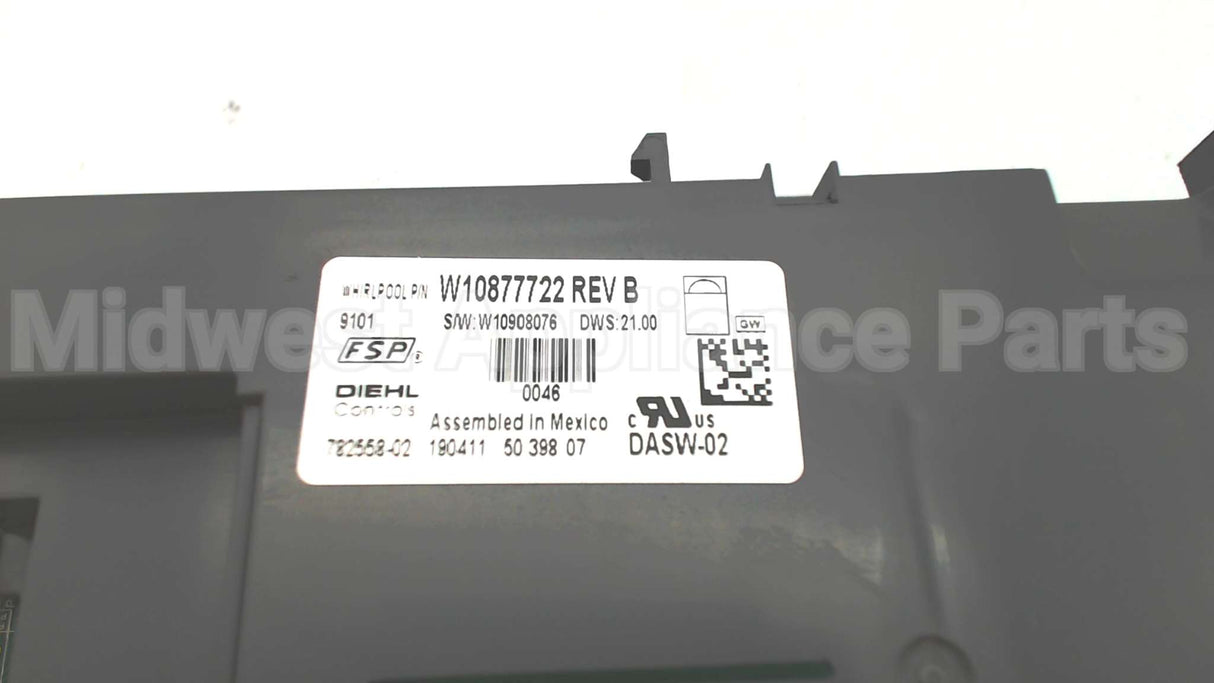 W10909703 Whirlpool Cntrl-Elec