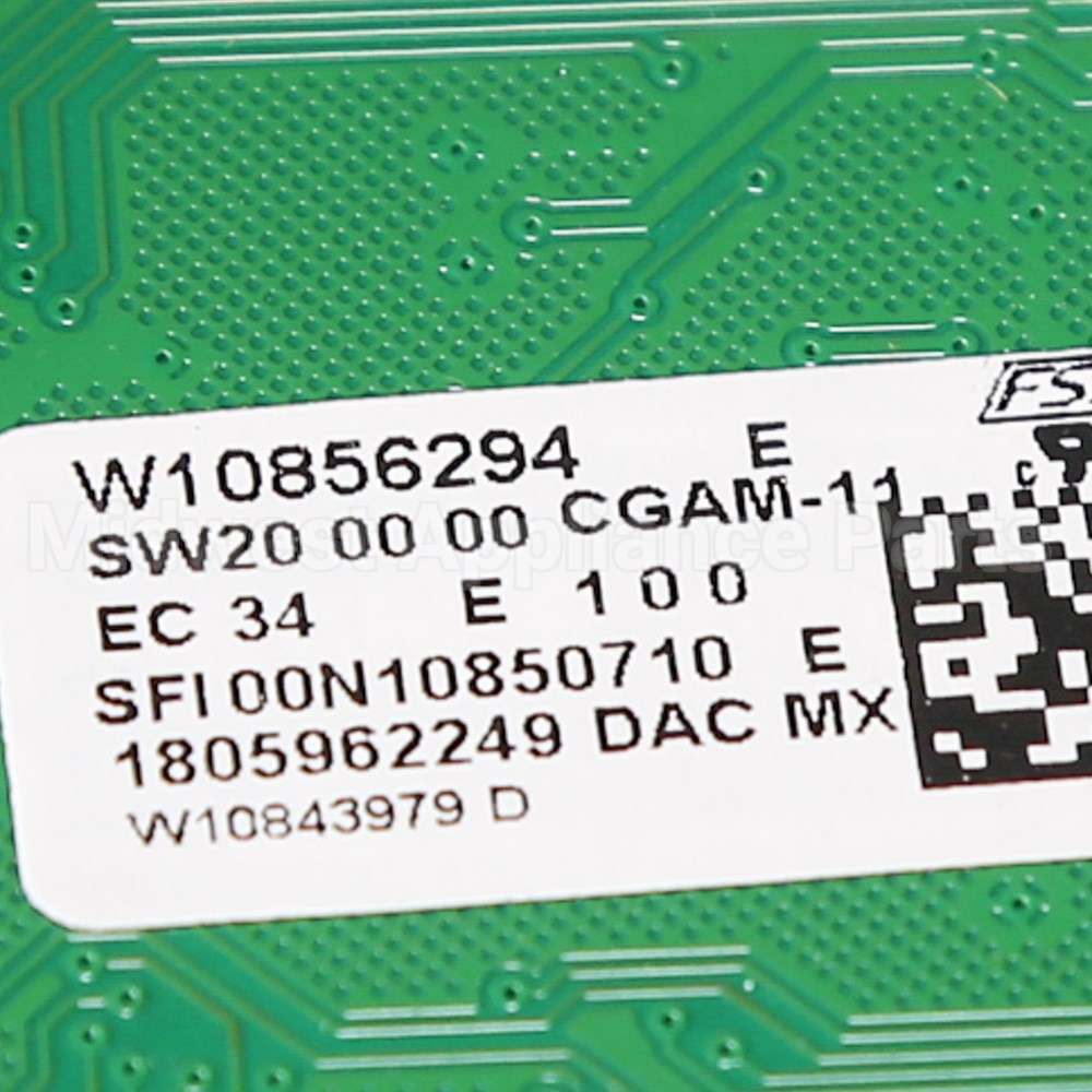 W10915634 Whirlpool Cntrl-Elec