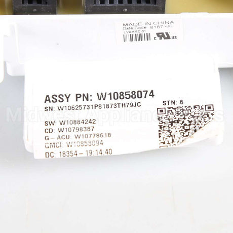 W10916649 Whirlpool Cntrl-Elec