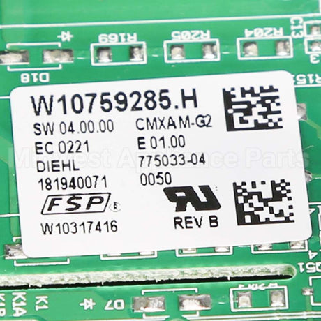 W11034208 Whirlpool Cntrl-Elec