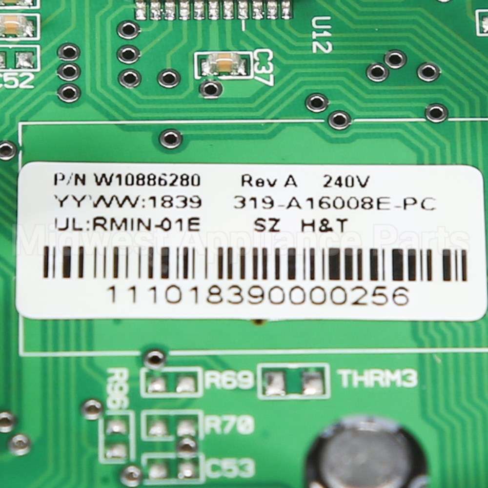 W11035835 Whirlpool Cntrl-Elec