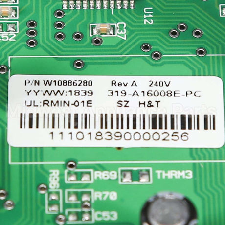 W11035835 Whirlpool Cntrl-Elec