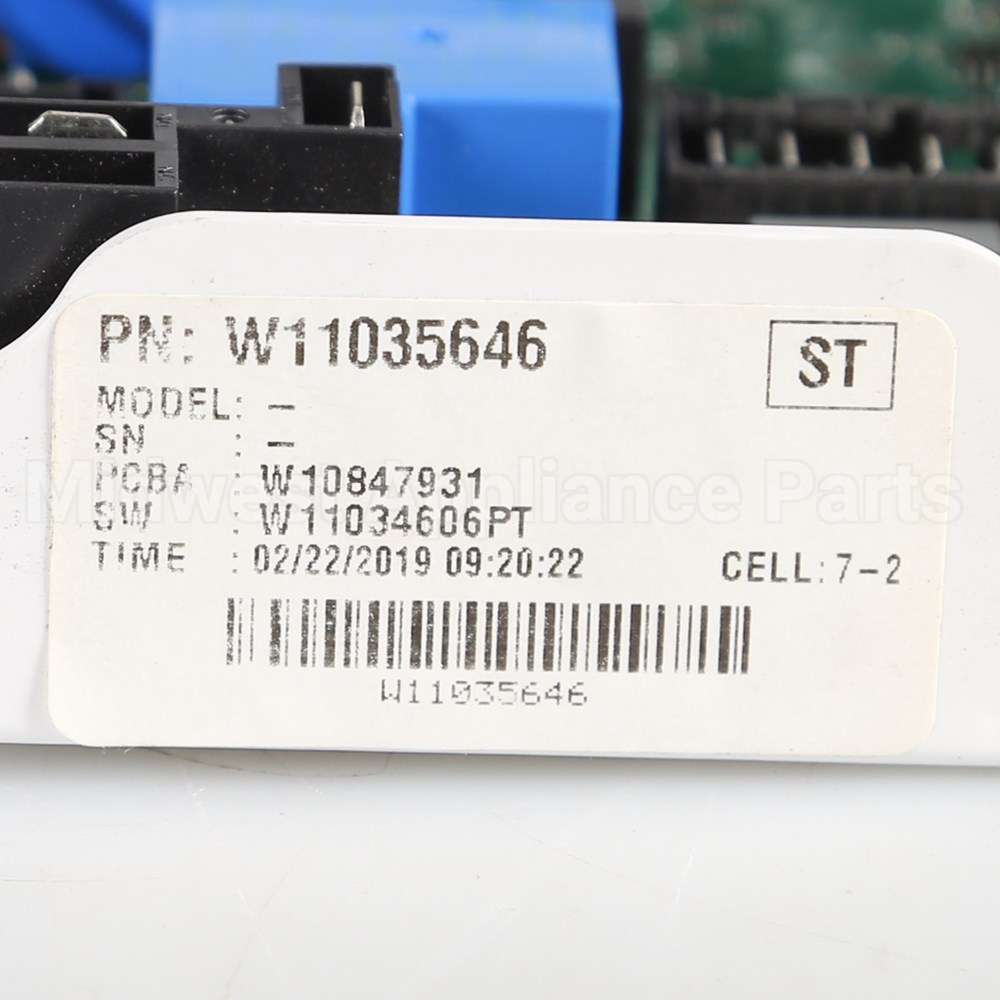 W11038309 Whirlpool Cntrl-Elec