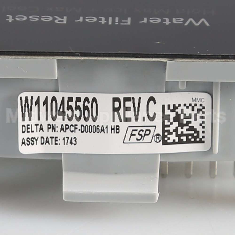 W11039890 Whirlpool Cntrl-Elec