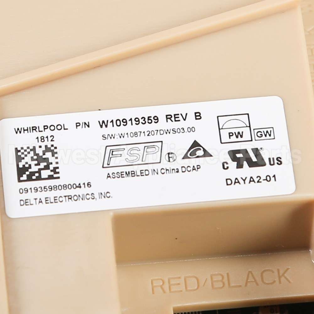 W11087225 Whirlpool Cntrl-Elec