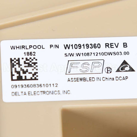 W11087226 Whirlpool Cntrl-Elec