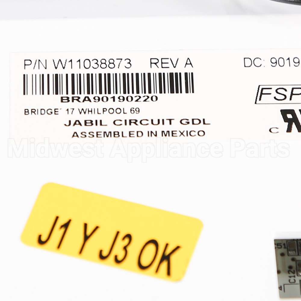 W11130216 Whirlpool Cntrl-Elec