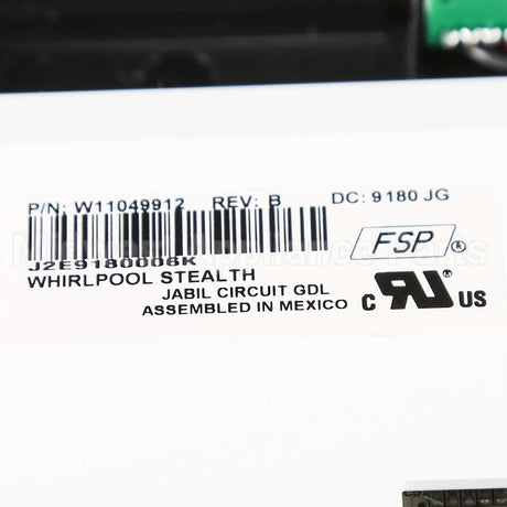 W11184112 Whirlpool Cntrl-Elec