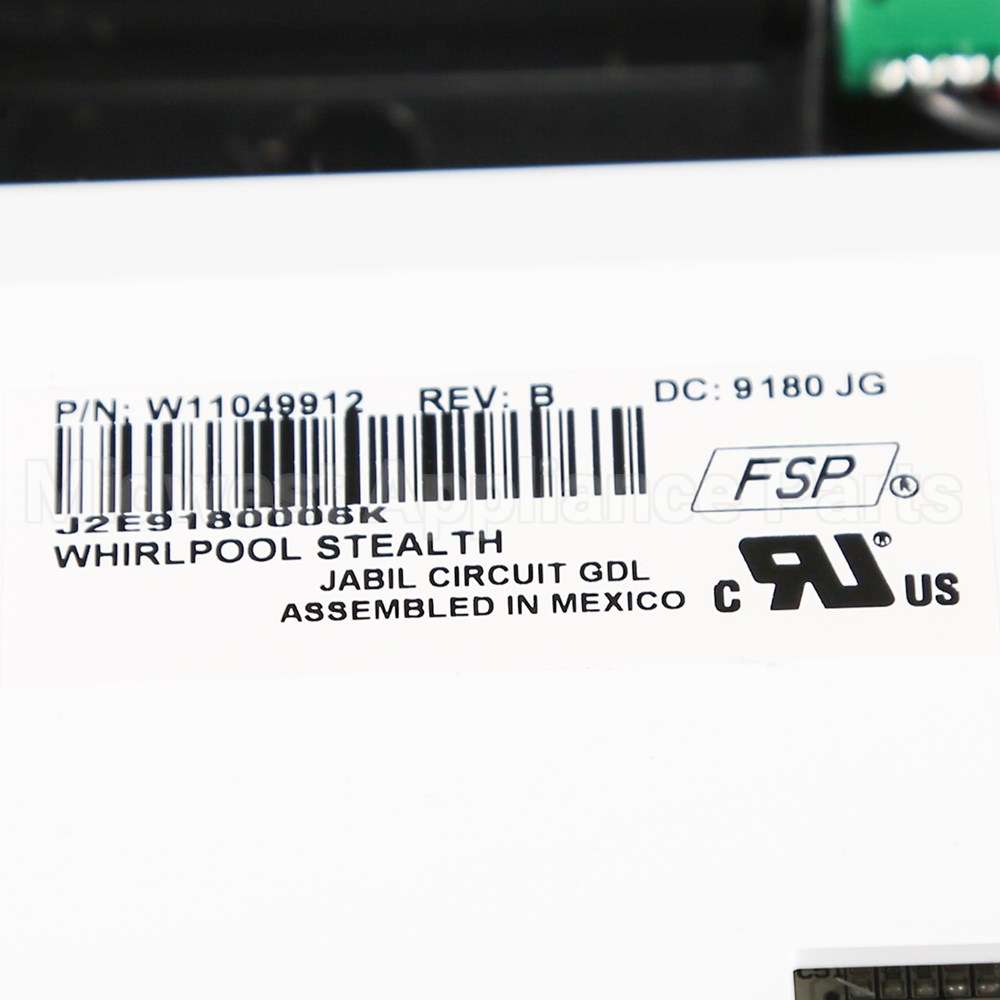 W11184112 Whirlpool Cntrl-Elec