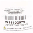 W11200218 Whirlpool Grease