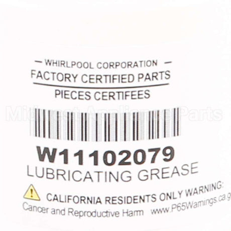 W11200218 Whirlpool Grease