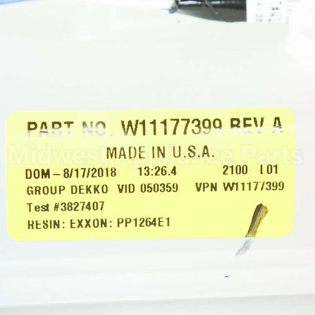 W11222849 Whirlpool Valve
