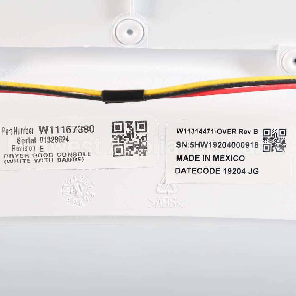 W11370450 Whirlpool Console