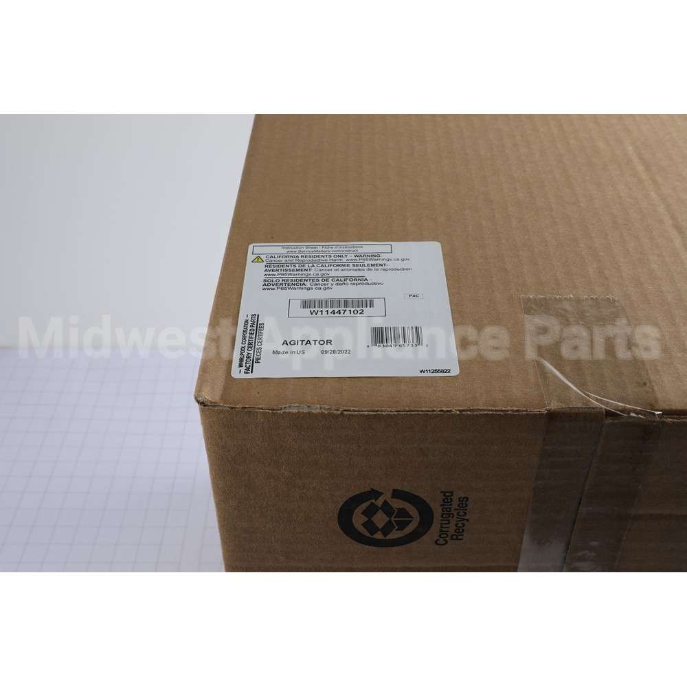 W11447102 Whirlpool Agitator