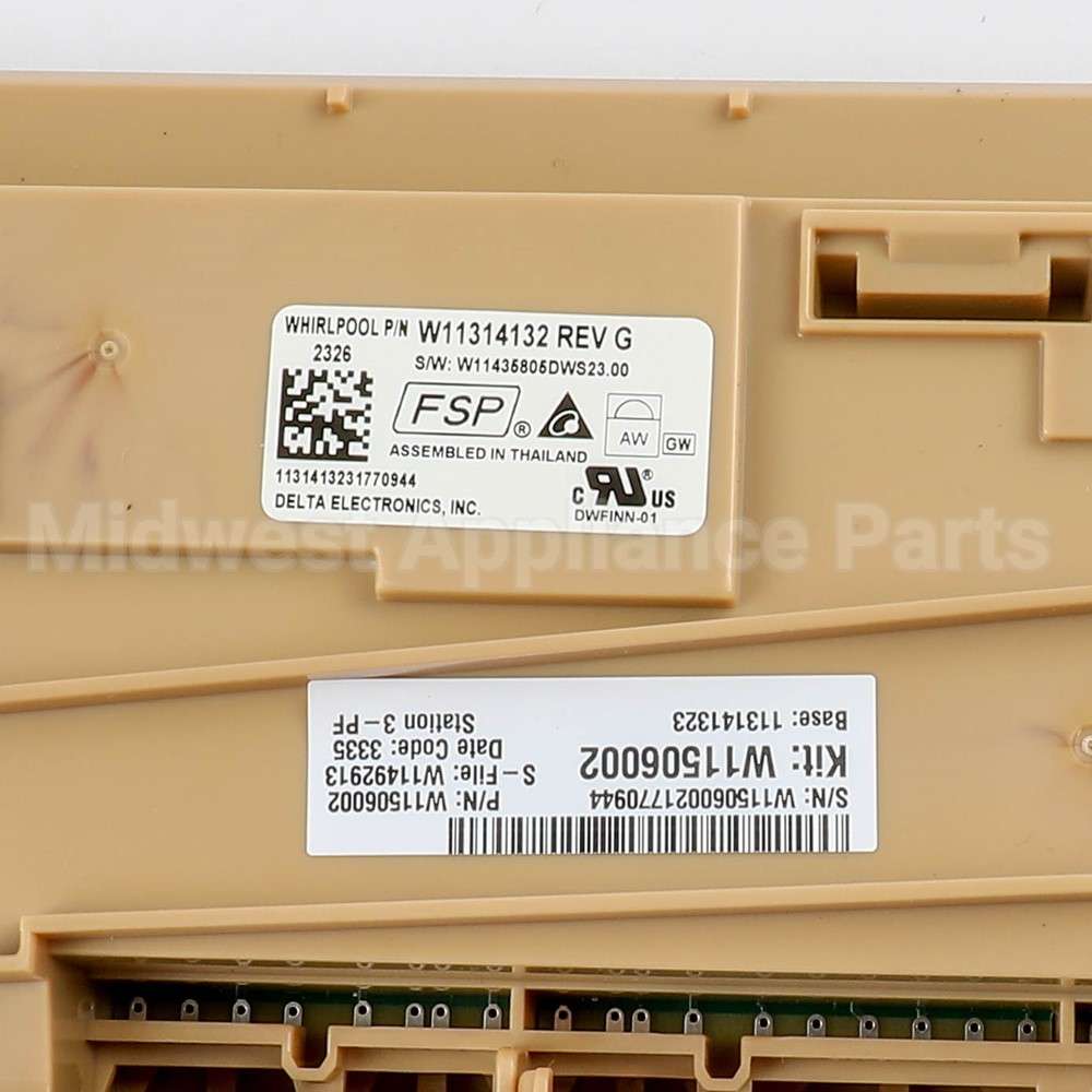 W11506002 Whirlpool Cntrl-Elec